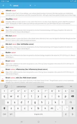 Diseases Dictionary android App screenshot 0