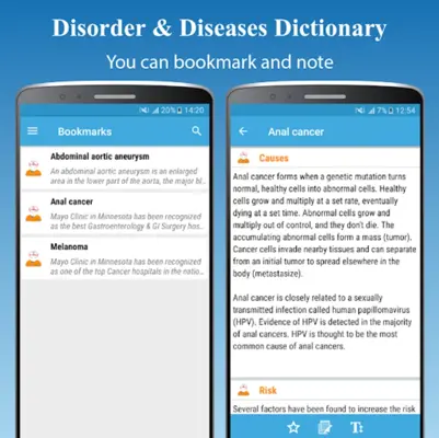 Diseases Dictionary android App screenshot 4