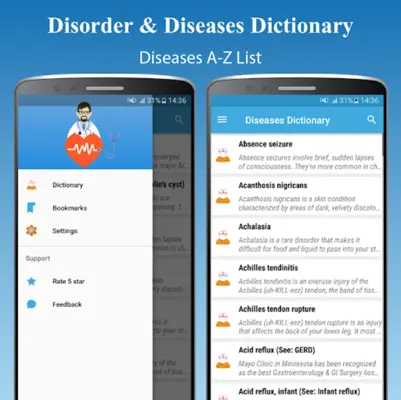 Diseases Dictionary android App screenshot 6